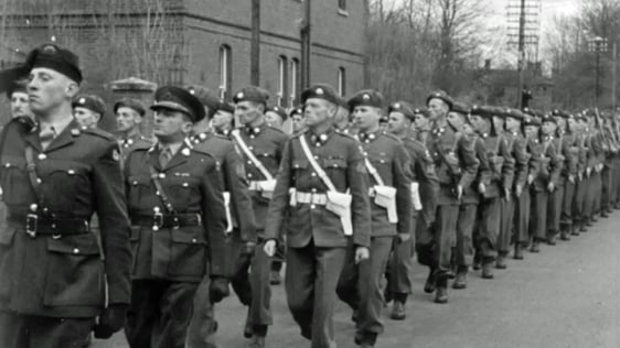 40th Infantry Battalion On Parade (1964)