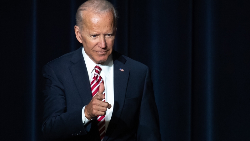 Joe Biden said he "always tried to make a human connection"
