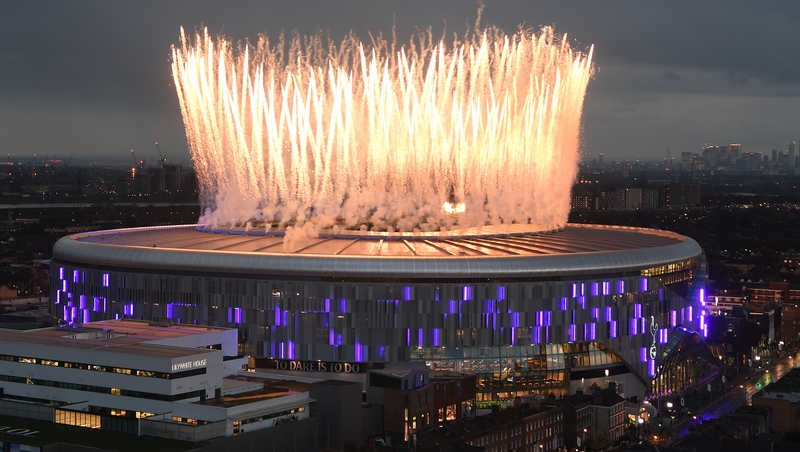 The majestic new north London arena opened for business with a home win against Crystal Palace