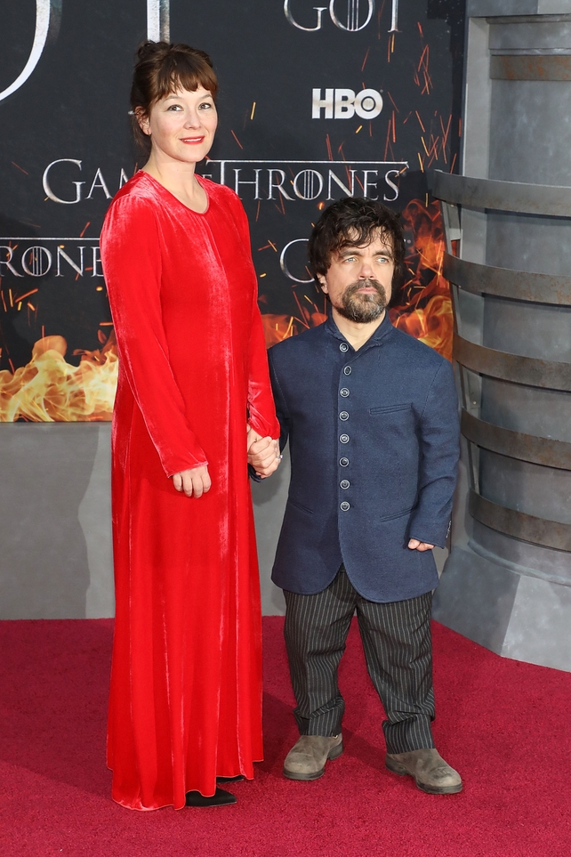 Peter Dinklage and wife Erica Schmidt