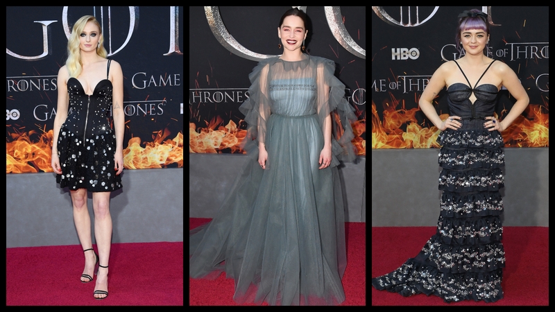 The stars were out in force for the end of the fantasy epic
