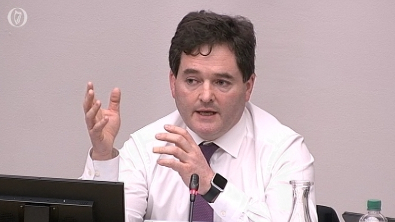 Gavin Kelly, CEO of Bank of Ireland's Retail Ireland division, was speaking at the Oireachtas Finance Committee