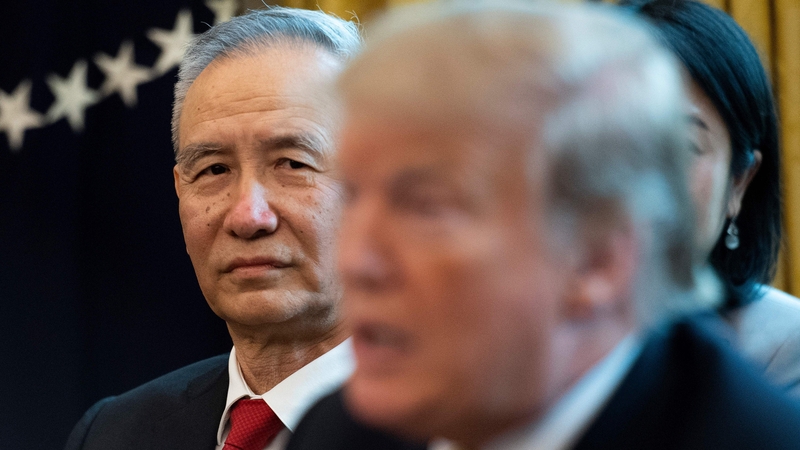 Chinese Vice-Premier Liu is to lead a Chinese delegation to Washington this week despite Donald Trump's threat to hike tariffs