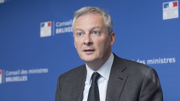 French Finance Minister Bruno Le Maire said they are determined to implement a tax on the largest digital companies