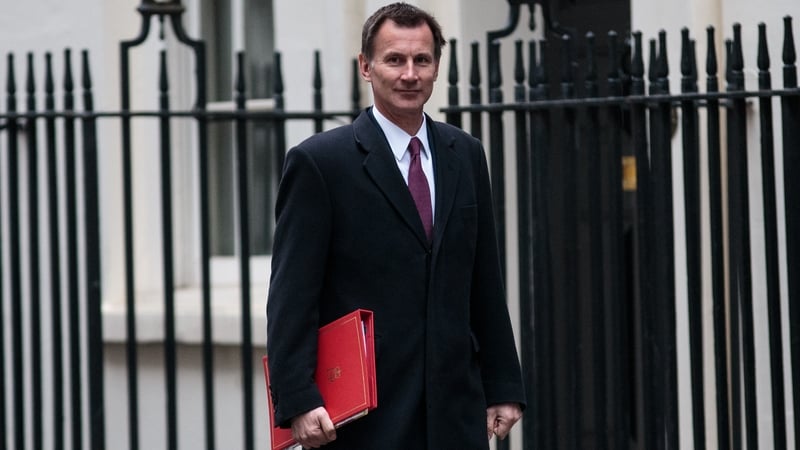 Jeremy Hunt claimed the German Chancellor said Brussels "would look at any solutions" the UK puts forward to solve the border issue