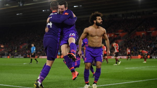 Liverpool left it late against Southampton