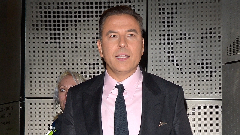 David Walliams became emotional as the choir sang