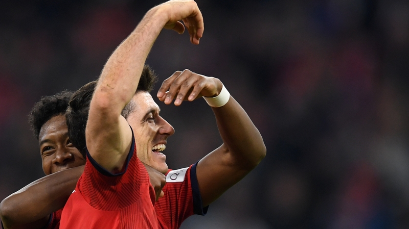 Robert Lewandowski is on fire