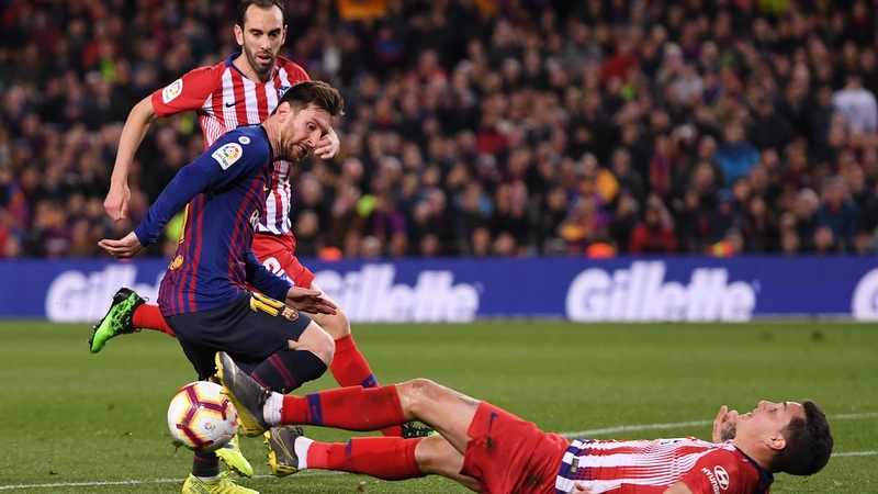 Messi scored Barca's second