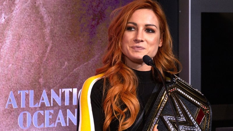 Becky Lynch - The Limerick-born and Dublin-raised star saw off the challenge of Ronda Rousey and Charlotte Flair to take the belts in the 'triple threat' match-up at the MetLife Stadium in East Rutherford, New Jersey