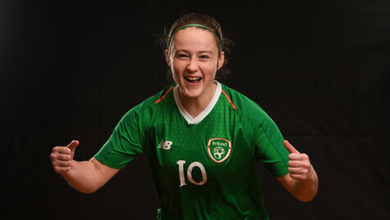 Republic of Ireland U19 women's captain Megan Mackey