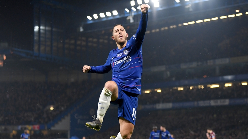 West Ham's fans taunted Chelsea by singing "He's off to Madrid" during tonight's home victory in Stamford Bridge