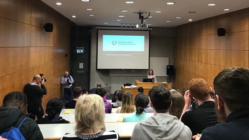 Judge Tara Burns addressed students and staff at Letterkenny Institute of Technology today