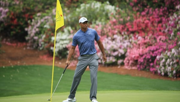 Tiger Woods has not won a major since the 2008 US Open
