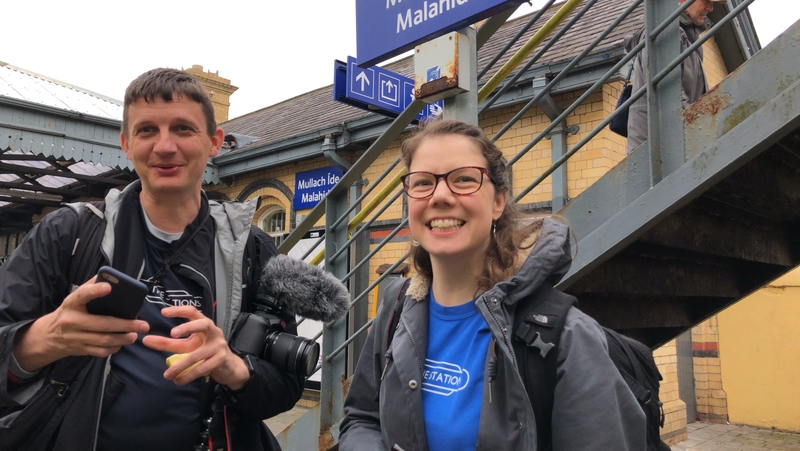 Geoff Marshall and Vicki Pipe have been creating an online video series called 'All The Stations'