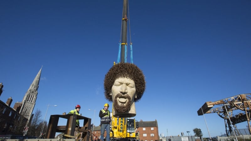 The Luke Kelly statue by Vera Klute in Dublin's Sheriff Street (Pic: Paul Kelly)