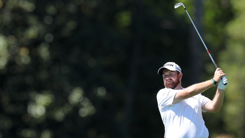 Shane Lowry starts the Par-3 with an ace
