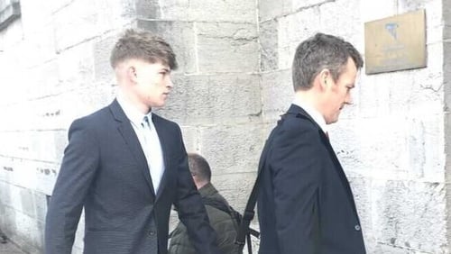 Joshua Allen (L) at a previous hearing