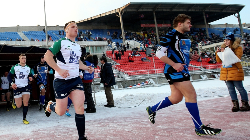 Peter Robb and Shane Delahunt (r)