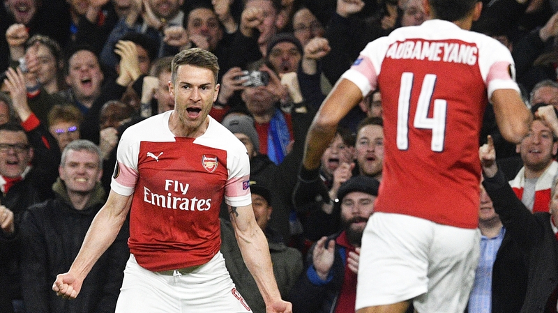 Aaron Ramsey scored the opener