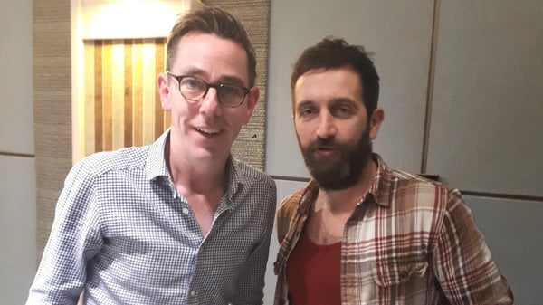 Ryan Tubridy with Mark Boyle