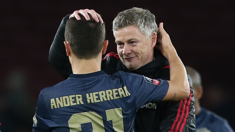 Solskjaer and Herrera