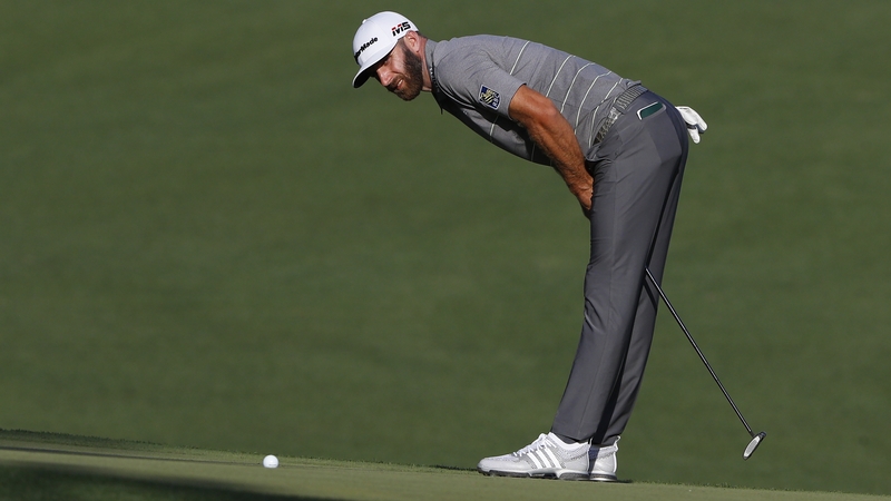 Johnson has slipped to third in the rankings after a poor finish to the PGA Tour season
