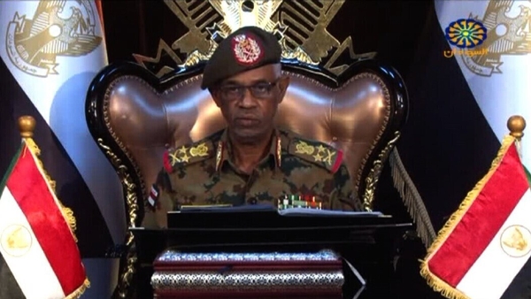 Minister Ibn Auf stepped down after only a day in post, bowing to protesters' calls for substantial change