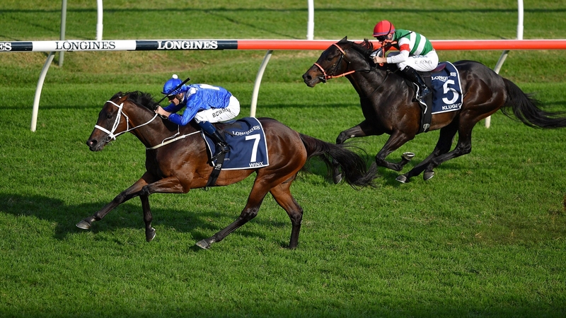 Winx dazzled at the crowd at Randwick