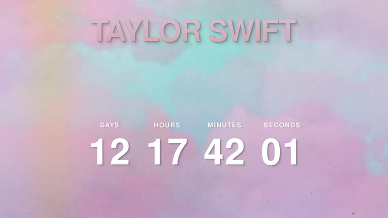 Fans can't shake off their excitement over Swift's mysterious countdown