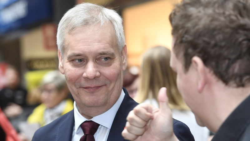 Antti Rinne is leader of the Social Democrats