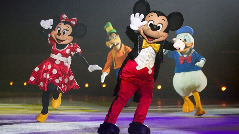 Minnie, Goofy, Mickey and Donald