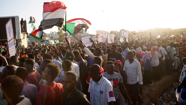 The chief of the military council, General Abdel Fattah al-Burhan, has vowed to "uproot" Bashir's regime.