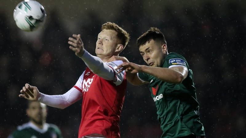 Pat's Gary Shaw and Josh Kerr of Derry