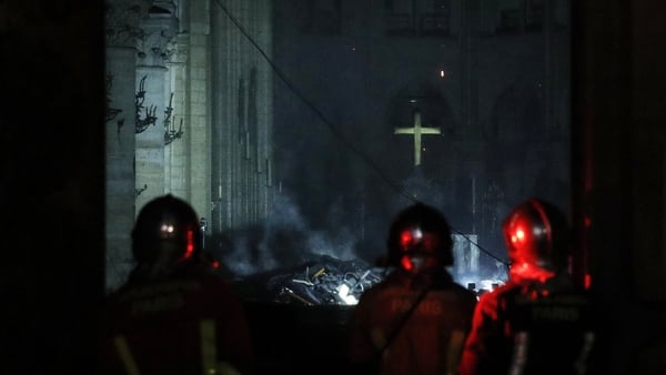 Firefighters worked through the night to save as much of the structure as possible