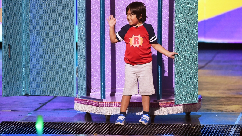 The $11m kid: toy reviewer Ryan from Ryan ToysReview. Photo: Kevin Winter/Getty Images
