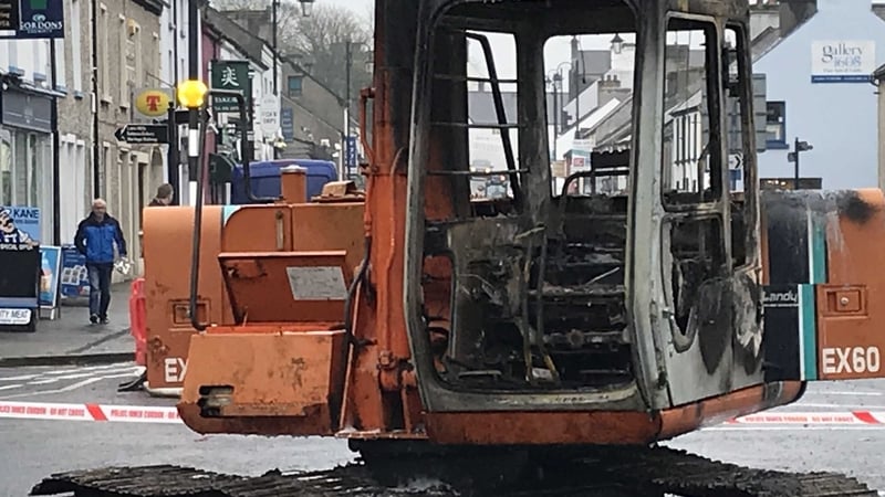 There have been a series of ATM robberies involving heavy plant machinery