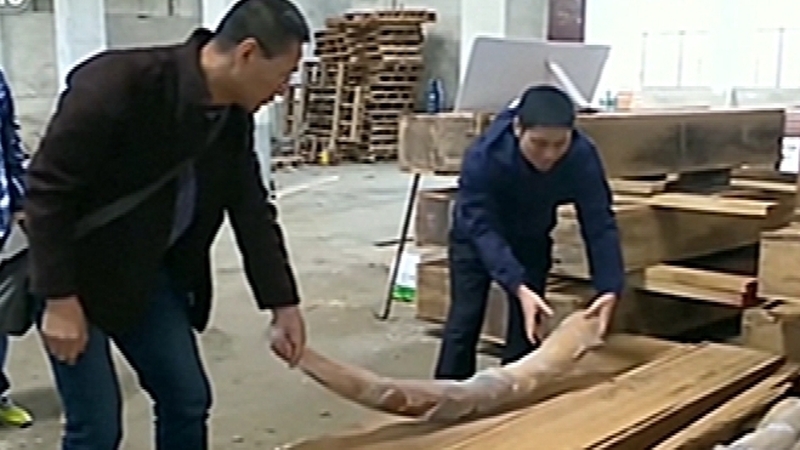 2,748 elephant tusks were confiscated at the end of March