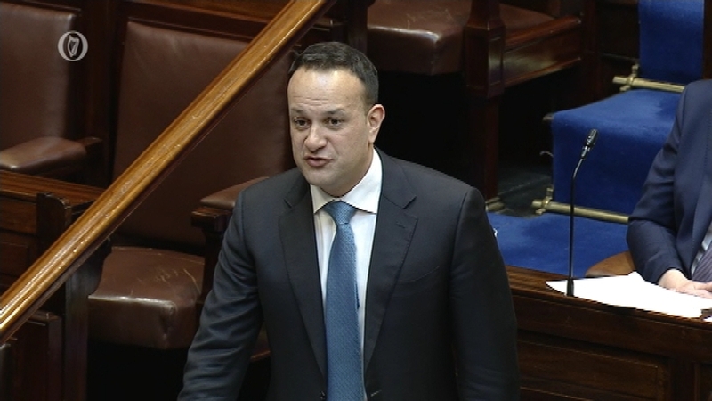 Leo Varadkar defended the Government's decision to delay the Cabinet discussion of the plan