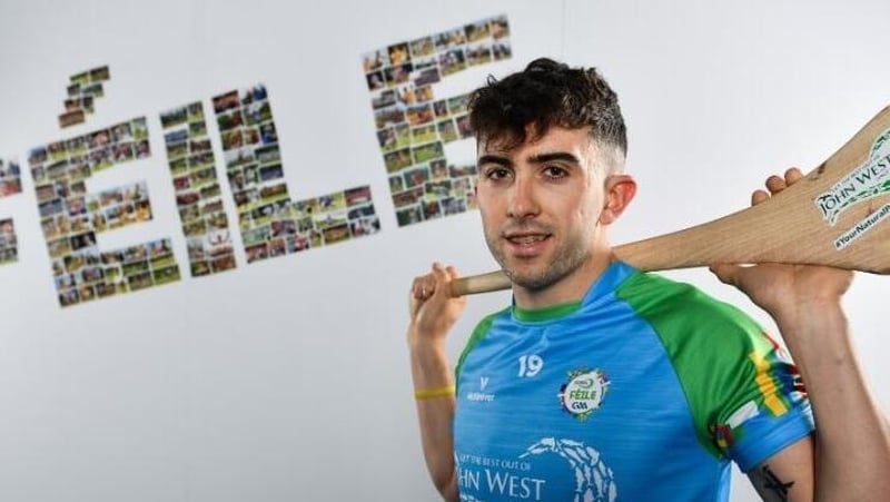 Aaron Gillane at the launch of the 2019 John West Feile