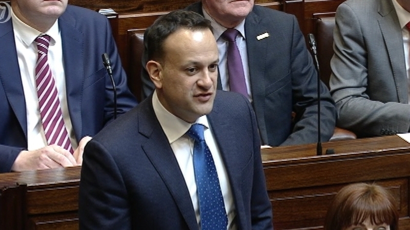 Leo Varadkar acknowledged the price of the plan yesterday and faced questions today