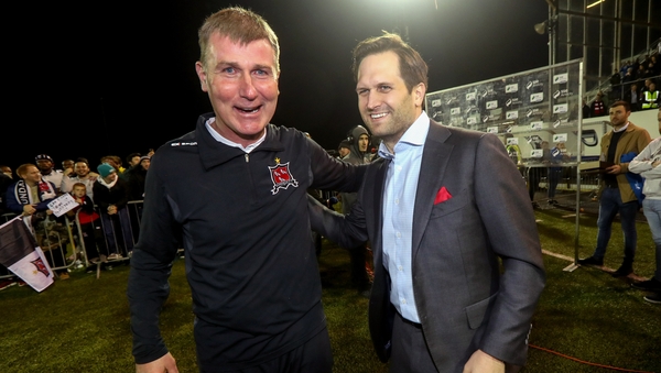Stephen Kenny and Mike Treacy