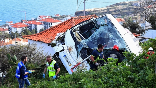 Most of the German tourists who died int he crash were aged in their 40s and 50s