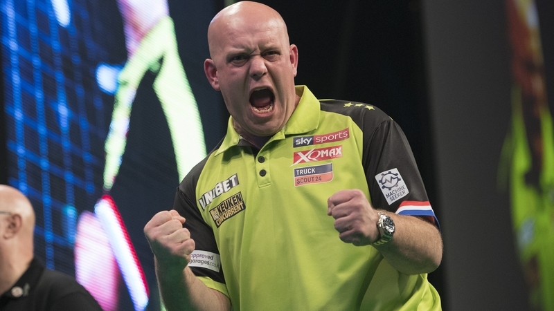 Michael van Gerwen was in fine form in Cardiff