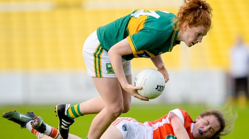 Louise Ni Mhuircheataigh was to the fore as the Kingdom advanced