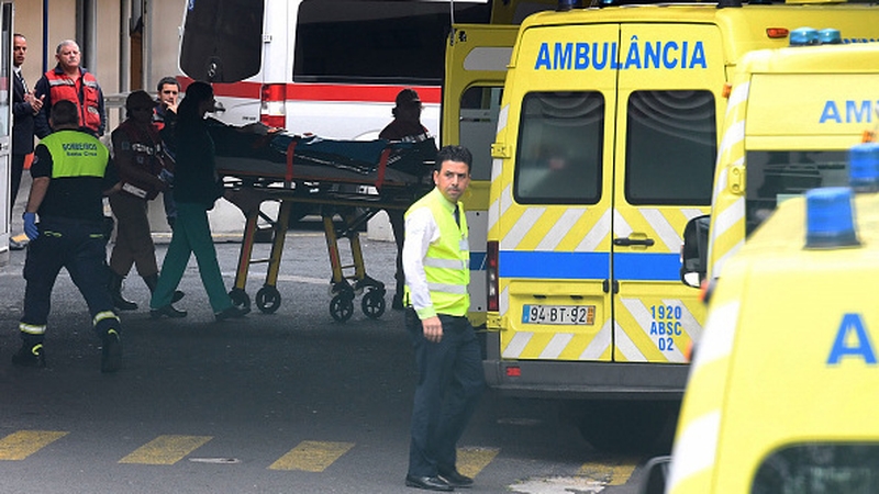 A group of 12 Germans who were injured in a deadly Madeira bus crash headed home aboard a medically-equipped military plane
