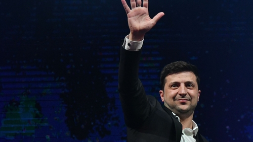 The 41-year-old star of TV series "Servant of the People" will now take the helm of a country of 45 million people