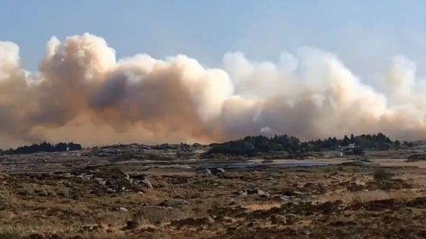 The fire started on Friday 19 April and was put out on the evening of Monday 22 April