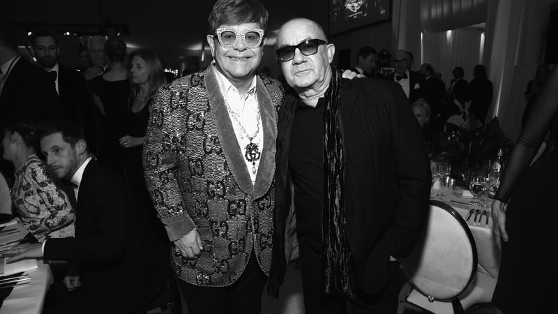 Elton John and Bernie Taupin