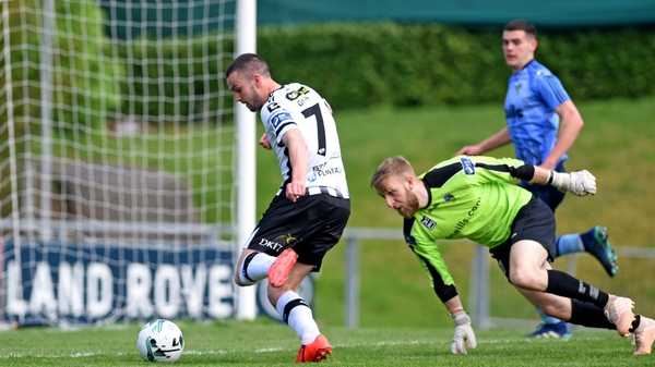Michael Duffy scores Dundalk's second